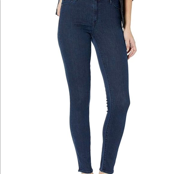 Parker Smith Skinny Shale / Dark Blue Denim Jeans - Picture 4 of 6